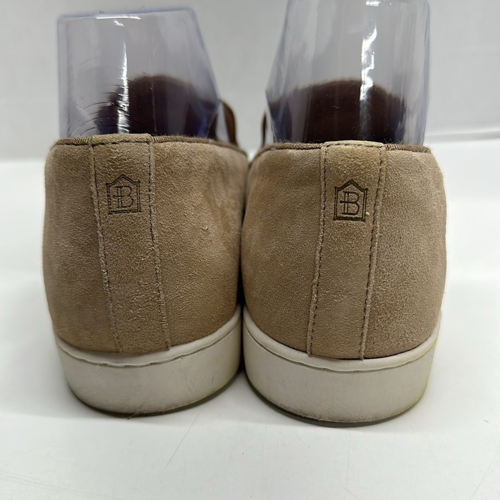 Birdies The Swift Slip On Loafer Shoes Brown Tan Suede Sneaker Womens Size 8.5 - Picture 5 of 12